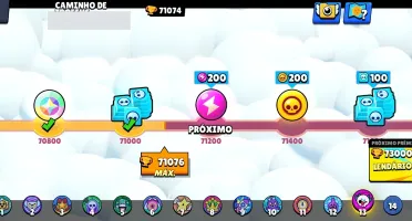 Conta Brawl Stars – 70.695 Troféus