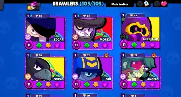 Conta Brawl Stars – 70.695 Troféus