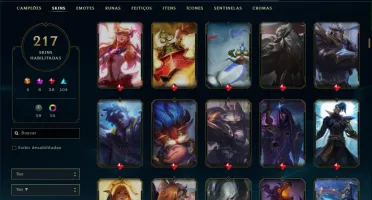 CONTA LEAGUE OF LEGENDS