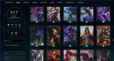 CONTA LEAGUE OF LEGENDS