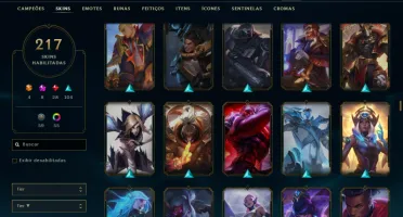 CONTA LEAGUE OF LEGENDS