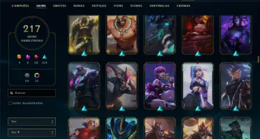 CONTA LEAGUE OF LEGENDS