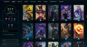 CONTA LEAGUE OF LEGENDS