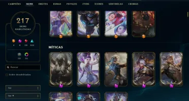 CONTA LEAGUE OF LEGENDS