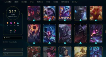 CONTA LEAGUE OF LEGENDS