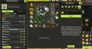 Contas 190X Servidor Pandawo (Dofus Touch)
