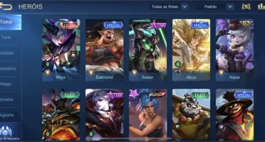 CONTA MLBB LOTADA