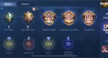 CONTA MLBB LOTADA
