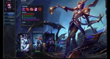 Conta LVL 30 com 3 PAX + Ryze Humano + Elise Vitoriosa