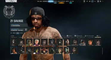 Conta Cod completa com skins de maestria desde o mw2
