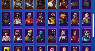 Fortnite 85 Skins , + de 75 Emotes com SALVE O MUNDO