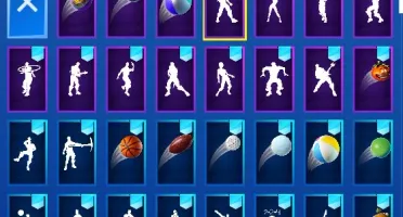 Fortnite 85 Skins , + de 75 Emotes com SALVE O MUNDO