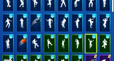 Fortnite 85 Skins , + de 75 Emotes com SALVE O MUNDO