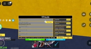 Conta de blox fruits com v4