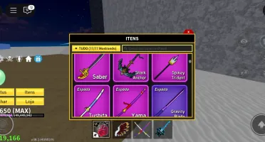 Conta de blox fruits com v4