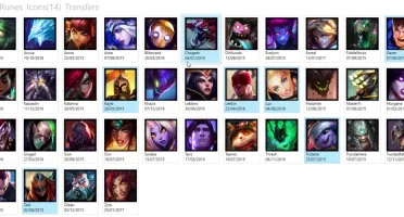 IMPERDIVEL: CONTA COM 51 CAMPEÕES E 11 SKINS
