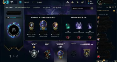 Conta LOL Prata 1 Solo/Duo