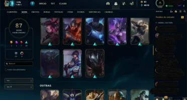 Conta LOL Prata 1 Solo/Duo