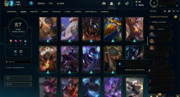 Conta LOL Prata 1 Solo/Duo