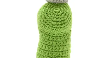 Mini Nossa Senhora do Chimarrão em amigurumi