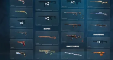 Conta com pacote kuronami várias skins chaveiro raro champ21