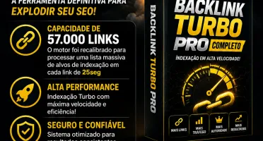 🚀 Backlink Turbo Pro Completo (Exclusivo)