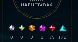 Conta De Lol Com 250 skins