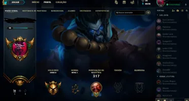 Vendo conta de lol ou troco por skins do csgo