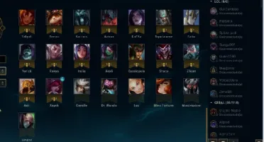 Vendo conta de lol ou troco por skins do csgo