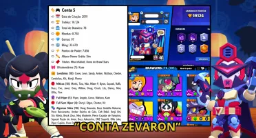 Brawl Stars - As Melhores Contas Exclusivas - Com Desconto!!