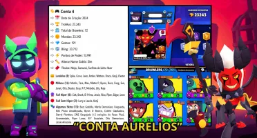 Brawl Stars - As Melhores Contas Exclusivas - Com Desconto!!