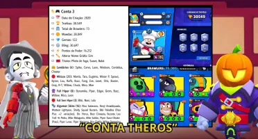 Brawl Stars - As Melhores Contas Exclusivas - Com Desconto!!