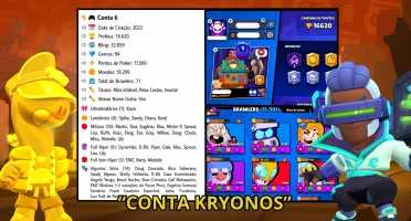 Brawl Stars - As Melhores Contas Exclusivas - Com Desconto!!