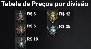 ELOBOOST MELHOR PREÇO DO MERCADO PREÇO A COMBINAR NO CHAT