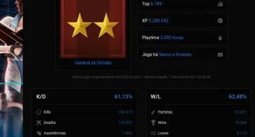 Conta Parada General de Divisão (Sem Cadastro do APP)