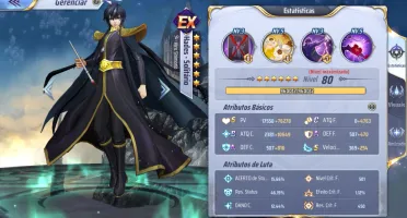 Saint Seiya Awakening / SSA conta A1, mtos char meta