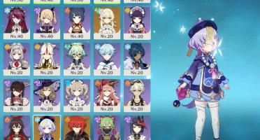 Arataki Itto, Zhongli, Albedo e Gorou=Mono Geo completo Ar34