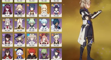 Arataki Itto, Zhongli, Albedo e Gorou=Mono Geo completo Ar34