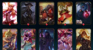 Conta Lol Lv447 C/ Todos Os Campeões E 278 Skins E Cromas