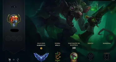 CONTA DIAMANTE 4 LOL