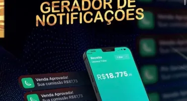 GERADOR DE NOTIFICAÇÃO IOS - KIWIFY, NU, C6 E MUITO MAIS!
