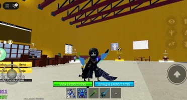 🥇Conta De Blox Fruit🥇Level Max Com Dark Blade E Etc