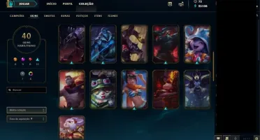Conta Plati 5 + 106 champ + 25k de essência azul
