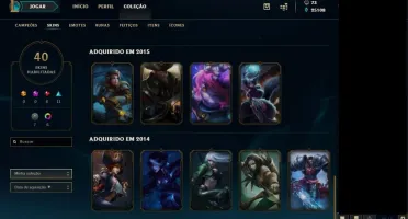 Conta Plati 5 + 106 champ + 25k de essência azul