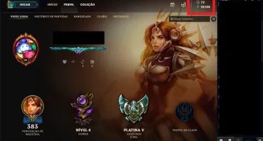 Conta Plati 5 + 106 champ + 25k de essência azul