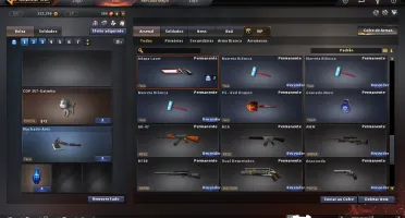 Conta Crossfire AL Coronel com M4 Boneca VIP+LA SWAT+MS RARA
