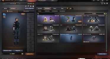 Conta Crossfire AL Coronel com M4 Boneca VIP+LA SWAT+MS RARA