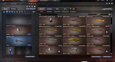 Conta Crossfire AL Coronel com M4 Boneca VIP+LA SWAT+MS RARA