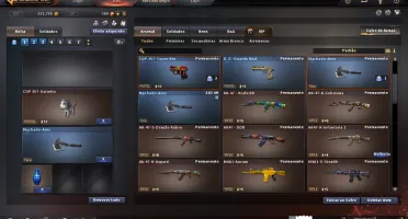 Conta Crossfire AL Coronel com M4 Boneca VIP+LA SWAT+MS RARA