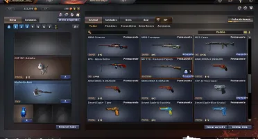 Conta Crossfire AL Coronel com M4 Boneca VIP+LA SWAT+MS RARA
